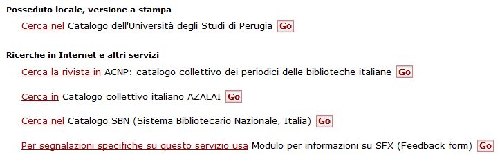 Altri servizi disponibili per l'articolo cercato 1